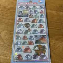 ボンボンドロップシール　富士山