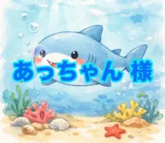 あっちゃん様 専用ページ フェアリーシャーク