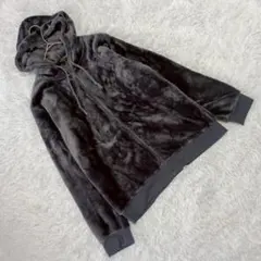 『エミリオディサバティーノ』 (LL) フリースジップパーカー フーデッド