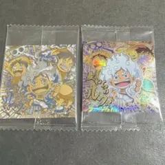 ワンピース 大海賊 シールウエハースLOG.14 USGR＋ ルフィ ギア5