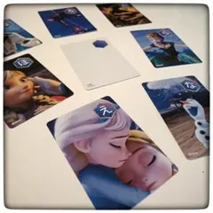 ②【美品】アナと雪の女王 カルタ 絵札8枚セット ディズニー サイン用