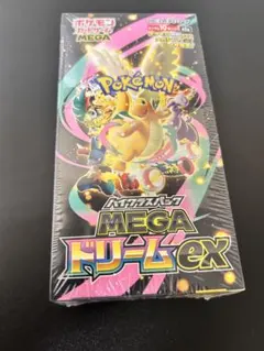 ポケモンカード　MEGAドリームexシュリンク付BOX コンビニ購入分レシート有 ポケモンカード MEGAドリームexシュリンク付BOX コンビニ購入分