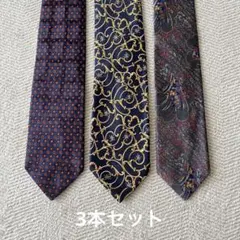 ヴィンテージ Christian Dior ネクタイ 2本+1セット まとめ売り - メルカリ