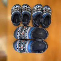 Crocs 親子サンダル 3足