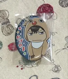 ハイキュー!! クリスマス J-World 楕円缶バッジ ✿ 影山飛雄 ✿