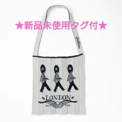 【新品タグ付】キャスキッドソン✕KNT365 ニットトートバッグ ロンドンタウン