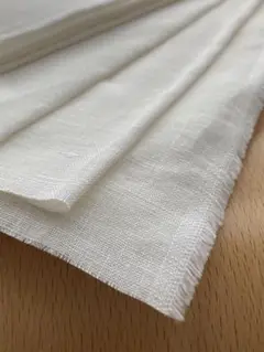 リネン100% オフホワイト