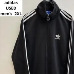 ★adidas★アディダス★EUROPE TT トラックジャケット 2XL 黒