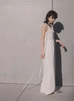 kaene サテンリボンドレス 36のサムネイル