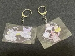 ちいかわ サンリオコラボ モモンガ クロミ くりまんじゅう ラッコ キーホルダー