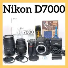 スポーツ観戦におすすめ✨高速連写✨Nikon D7000✨ ニコン✨ダブルレンズ