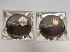 呪術廻戦　懐玉・玉折　五条悟　家入硝子　缶バッジ　いちばんプラザ