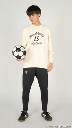 Luz Sombra Ｓトレーナー クリーム色