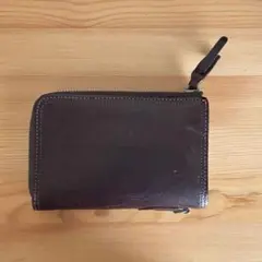 CORBO × ナノ・ユニバース　牛革二つ折り財布 ダークブラウンのサムネイル