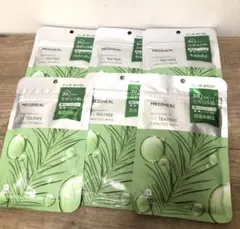 メディヒール 3ミニッツ ティーツリー ポア 7枚入 シートマスク 6袋セット