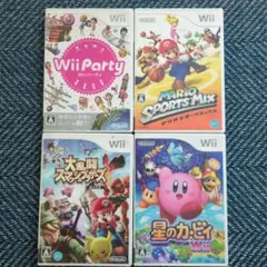 Wiiソフト4本セット