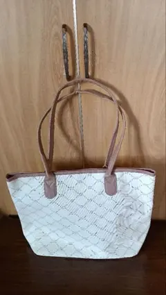 トートバッグ+折り畳みエコバッグ