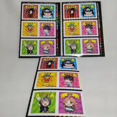 ブラックチャンネル&plottキャラオールスター幼児化シール 3枚