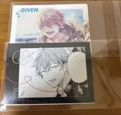 ギヴン 佐藤 真冬 2巻 特典 ポストカード ペーパー バラ売り不可 ギヴン 2巻 アニメイト特典 イラストカード ポストカード - メルカリ