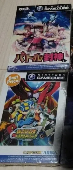 未開封ゲームキューブソフト2本まとめ売り　ＧＣ