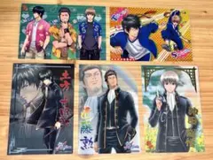 銀魂　ジャンボカードダス　クリアコレクションBIG 5枚セット　近藤　土方　沖田