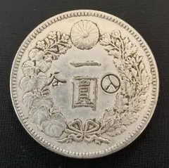 明治27年 一圓銀貨 旧貨幣 日本古銭 - メルカリ