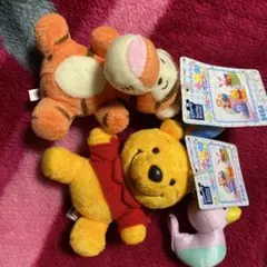 プーさん ティガー ぬいぐるみセット