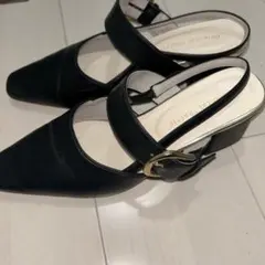 オリエンタルトラフィック　変形ヒールバックストラップパンプス38(24cm)