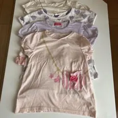 女の子Tシャツ130 ４枚セット
