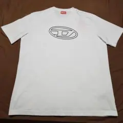 DIESEL オーバルDロゴ Tシャツ ホワイトのサムネイル