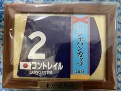 コントレイル ジャパンカップ 　額入りミニゼッケン　競馬　ゼッケン