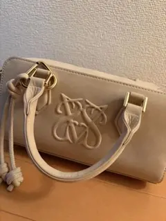 スウェード ハンドバッグ