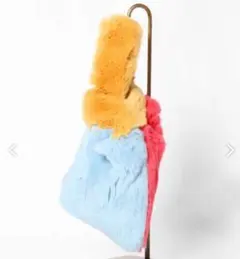 ファー トートバッグ