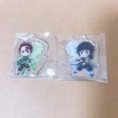 鬼滅の刃 一番くじ　F賞アクリルチャーム 冨岡義勇 竈門炭治郎