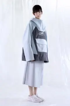 chloma Y2Kアノラックパーカー chloma（クロマ）の「chloma / Y2K アノラック [20ACA1/ブラック