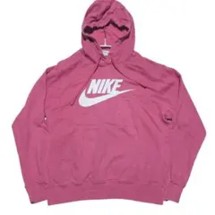 NIKE ナイキ ビッグスウォッシュ パーカー ピンク US古着 cp2