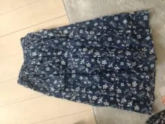 キュロットスカート　花柄のサムネイル