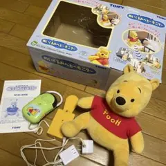送料込】Disney くまのプーさんTV ブラウン管テレビ ジャンク かわいい