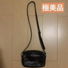 （極美品）GUCCI シマ　ショルダー　バック　ブラウンのサムネイル