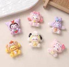 デコパーツ　サンリオ　着ぐるみバージョン
