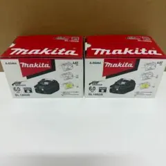 新品未使用】マキタバッテリー18.0v 6.0ah※2個1セット - メルカリ