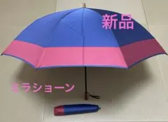 折りたたみ傘 青と赤のコンビネーションのサムネイル