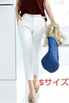 UNIQLO ストレッチクロップドパンツ ドライ 丈標準 Sサイズ