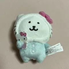 ナガノフレンズ ハローキティ　サンリオ マスコットホルダー ナガノくま ナガノのくま サンリオキャラクターズハローキティ マスコット