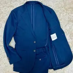153極上ストレッチ◎マッキントッシュ トロッター セットアップスーツ ネイビー
