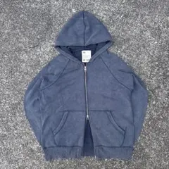 00s oldgap ジップパーカー ダブルジップ ネイビー シティーボーイ