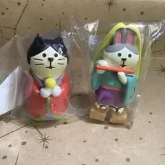 コンコンブル【お月見/かぐや姫猫＆うさ若丸】2個セット 匿名発送！