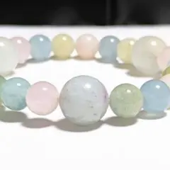 天然石　マルチベリル　ブレスレット