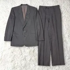当時物 オールド YSL イヴサンローラン セットアップ スーツ ダブル 黒