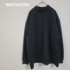 RESTRATION　カットソー　オーバーサイズ　ビッグサイズ